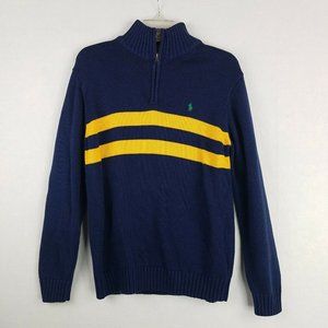 Ralph Lauren Mens Large Sweater 1/4 Zip Pullover